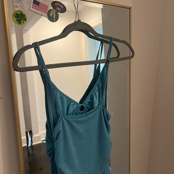 PRINCESS POLLY Blue Ring Dress - Picture 4 of 5